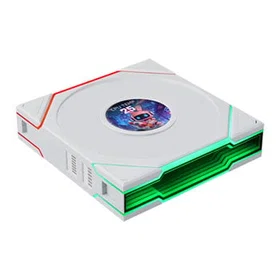 Lian Li Uni Fan TL LCD Flex ARGB PWM Reverse Blade Fan White 120mm