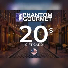 Phantom Gourmet Gift Card 20 USD