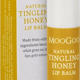 MooGoo Natural Tingling Honey Lip Balm