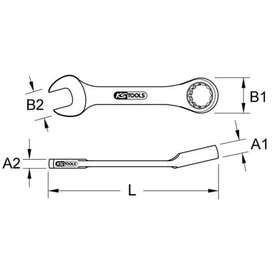 KS Tools 518.0005 Kombinationsnyckel 6mm