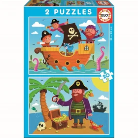Educa Pirates 2x20 Pieces