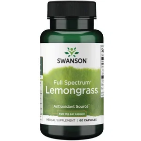 Swanson Full Spectrum Lemongrass 60 Kapsler