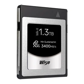 WISE PRO Mark II CFexpress 4.0 Type B WISECFX4B1300P2 3400MB/s 1.3TB