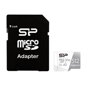 Silicon Power Superior MicroSDXC UHS-I U3 V30 A2 512GB