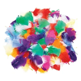 Colorations Regnbågsfjädrar 5-pack