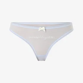 Hunkemöller Bridal String Multipack Vit Kvinnlig