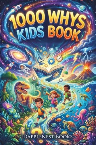1000 Whys Kids Book: Big Questions, Amazing Answers, and Mind-Blowing Facts About Science, Space, Nature, History, and How the World Works