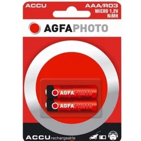 Agfa Power 1000 AAA Uppladdningsbara 900mAh 2-pack