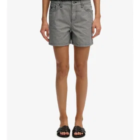 Superdry Mellanhöga Randiga Shorts (Dam) Jeans
