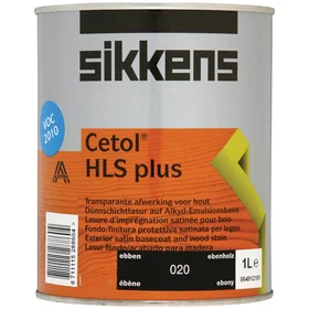 Sikkens Cetol HLS Plus Translucent Wood Stain Ebony 1L