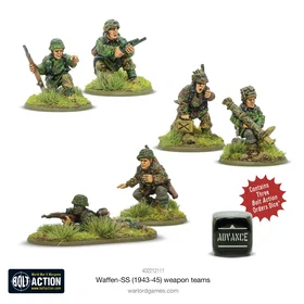 Warlord Games 28mm Waffen-SS Weapons Teams (WGB-402212111)