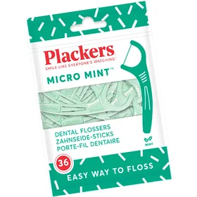 Plackers Micro Mint Dental Floss 36pcs