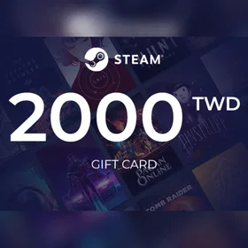 Steam Carte cadeau Wallet 2000 TWD