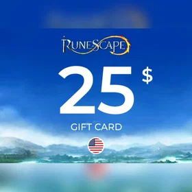 Runescape Gift Card 25 USD