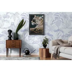 Metropolitan Big Cats & Botanicals Mural 392031