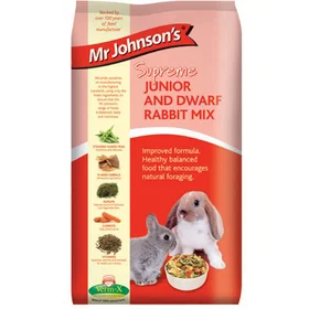 Mr. Johnson Supreme Junior Dwarf Rabbit Mix (900g)