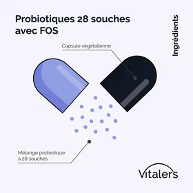 Vitalers Probiotic 28 Strains 30 Capsules