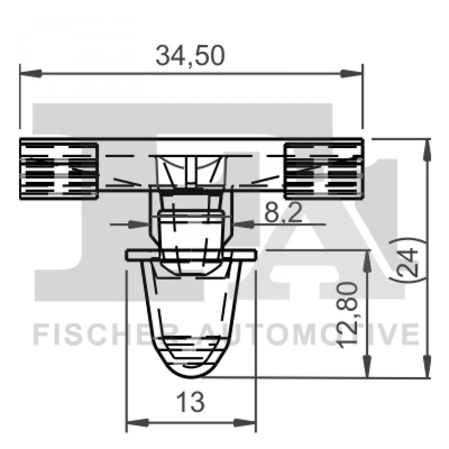 FA1 Decor Accessory Set for Fiat Opel Alfa Romeo BMW 10-40039.10