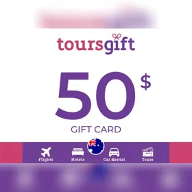 ToursGift Gavekort 50 AUD