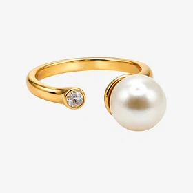IOAKU By Fanny Ek IOAKU Linear Pearl Luxe Ring IOAKU2322526