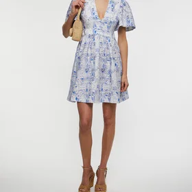 MandiBreeze Leora Linen Dress