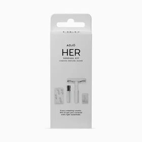 ADJÖ HER Sensual Kit Gaveset (Kondom, Parfym, Rakhyv)