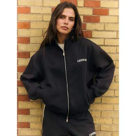 Caspara All-Star Funnel Zip Sweatshirt (Dame)