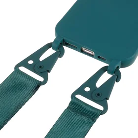 Tyndt TPU Etui med Justerbar Rem för iPhone 11