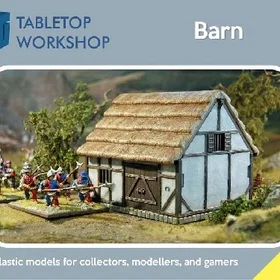 Tabletop 28mm Barn Hard Plastic Medieval