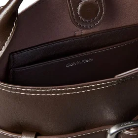 Calvin Klein Buckle Mini Bucket Crossbody