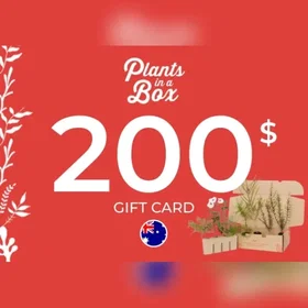 Plants in a Box Gift Card 200 AUD