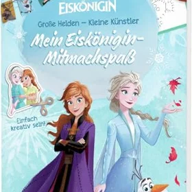 Nelson Verlag Disney Die Eiskönigin Große Helden Kleine Künstler Färgläggbok