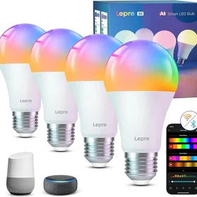 Lepro B2-EU-4 E27 A60 Hvit 1100lm 5.2W 4-pack