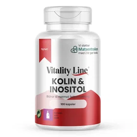 Vitality Line Kolin & Inositol 100 Kapsler
