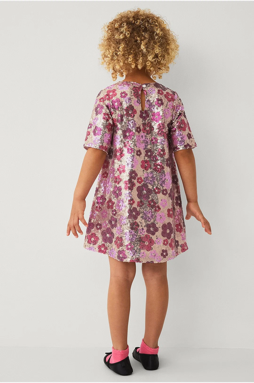 Ellos Collection A Line Sequin Dress