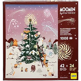 Mumin Adventskalender Puslespil 1008 Brikker