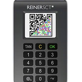Reiner SCT TanJack photo QR Chip Tan Generator til online banking