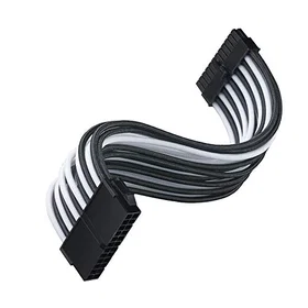 Silverstone Technology SST-PP07E-MBBW 24-pin ATX till 24-pin ATX Strömkabel 30cm