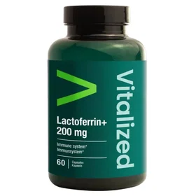 Vitalized Lactoferrin+ 200mg 60 Capsules