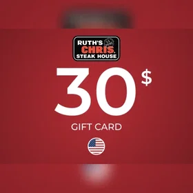 Ruth's Chris Steak House gavekort 30 USD