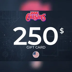 W.W. Cousins Gift Card 250 USD