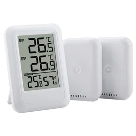 INF Trådløs Innendørs Utendørs Digital Termometer 2pcs
