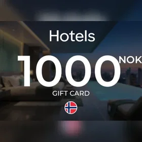 Hotels Online Gavekort 1000 NOK