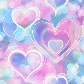 Intrade Neon Hearts 13785