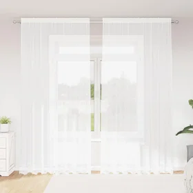 vidaXL Lace Curtain Floral 280x200cm