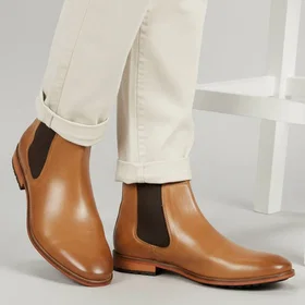 Silver Street London Premium Leather Chelsea Boots (Men's)