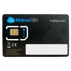 Molnus-SIM Prepaid SIM Card No Subscription