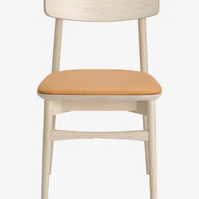 Ellos Home Miralie Kjøkkenstol Natur 2-Pack