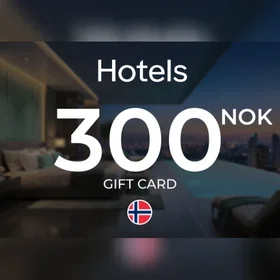 Hotels Online Gavekort 300 NOK