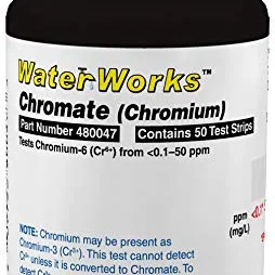 ITS Test Strips For Chromium 0.1-50 ppm 50pcs 480047